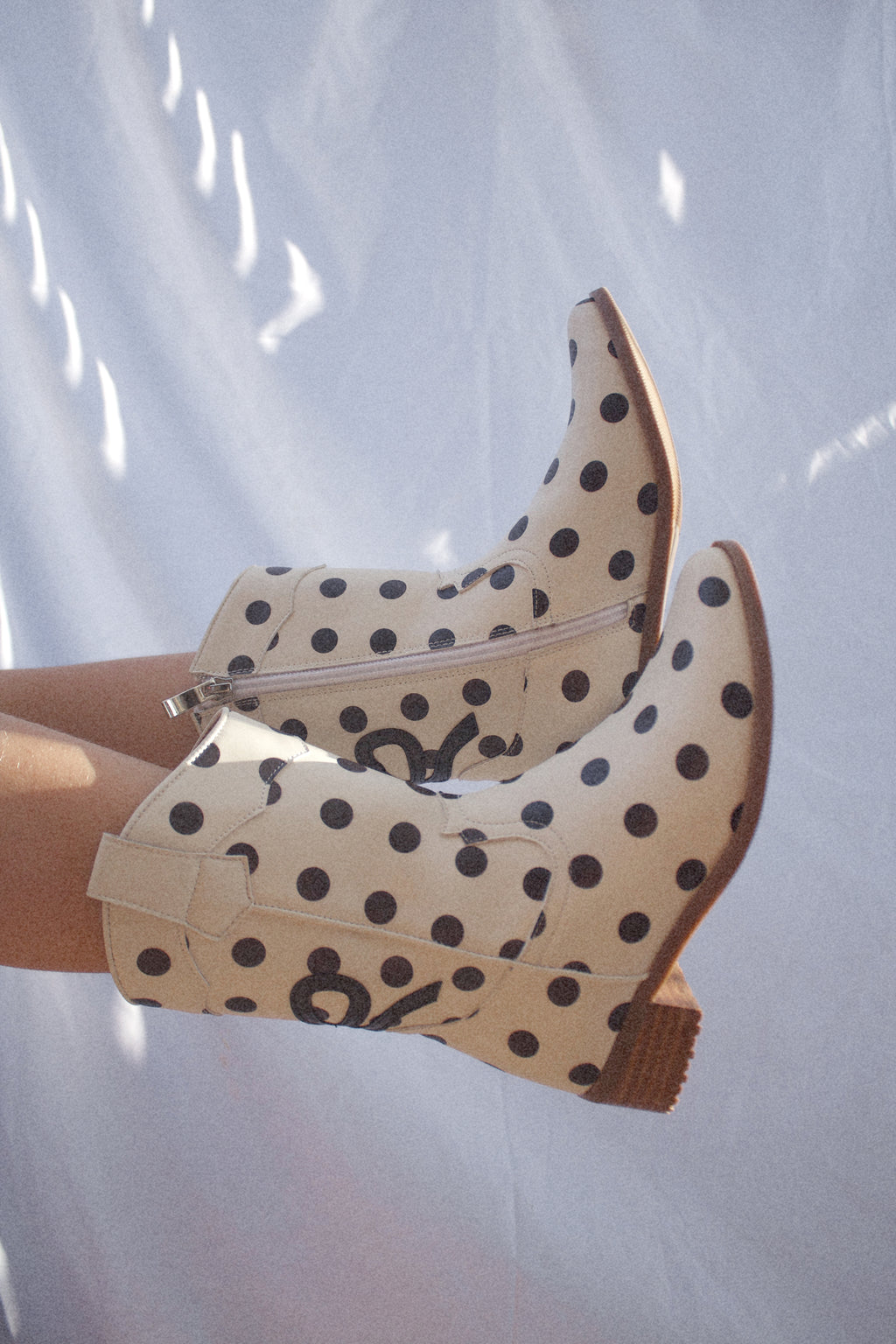 Polkadot Cowgirl Boots for Toddlers & Girls | Made to Order Western Boots | 6 Week Turnaround