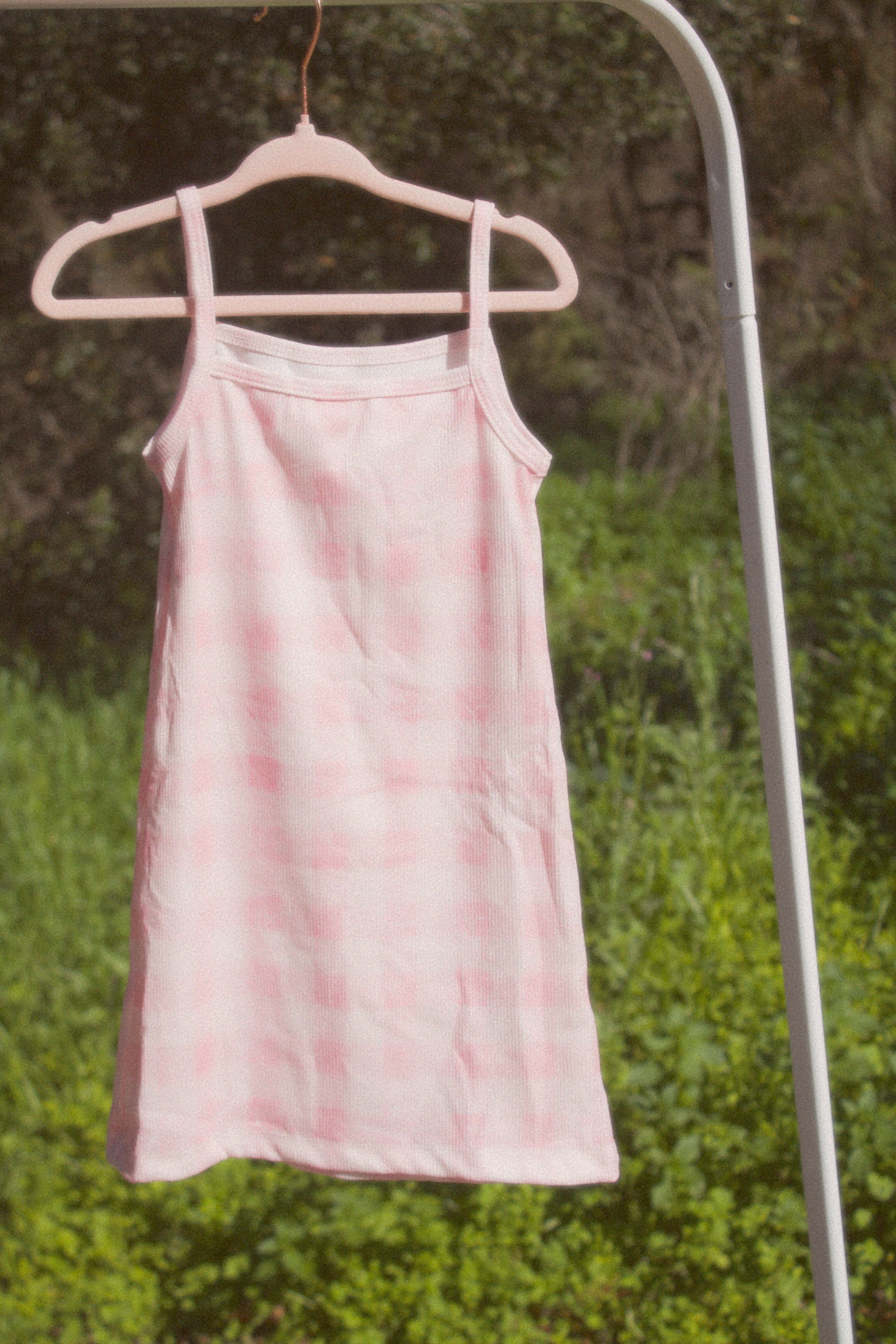 Girls Gingham Dress with Bandana – Cottagecore Toddler Spring Outfit