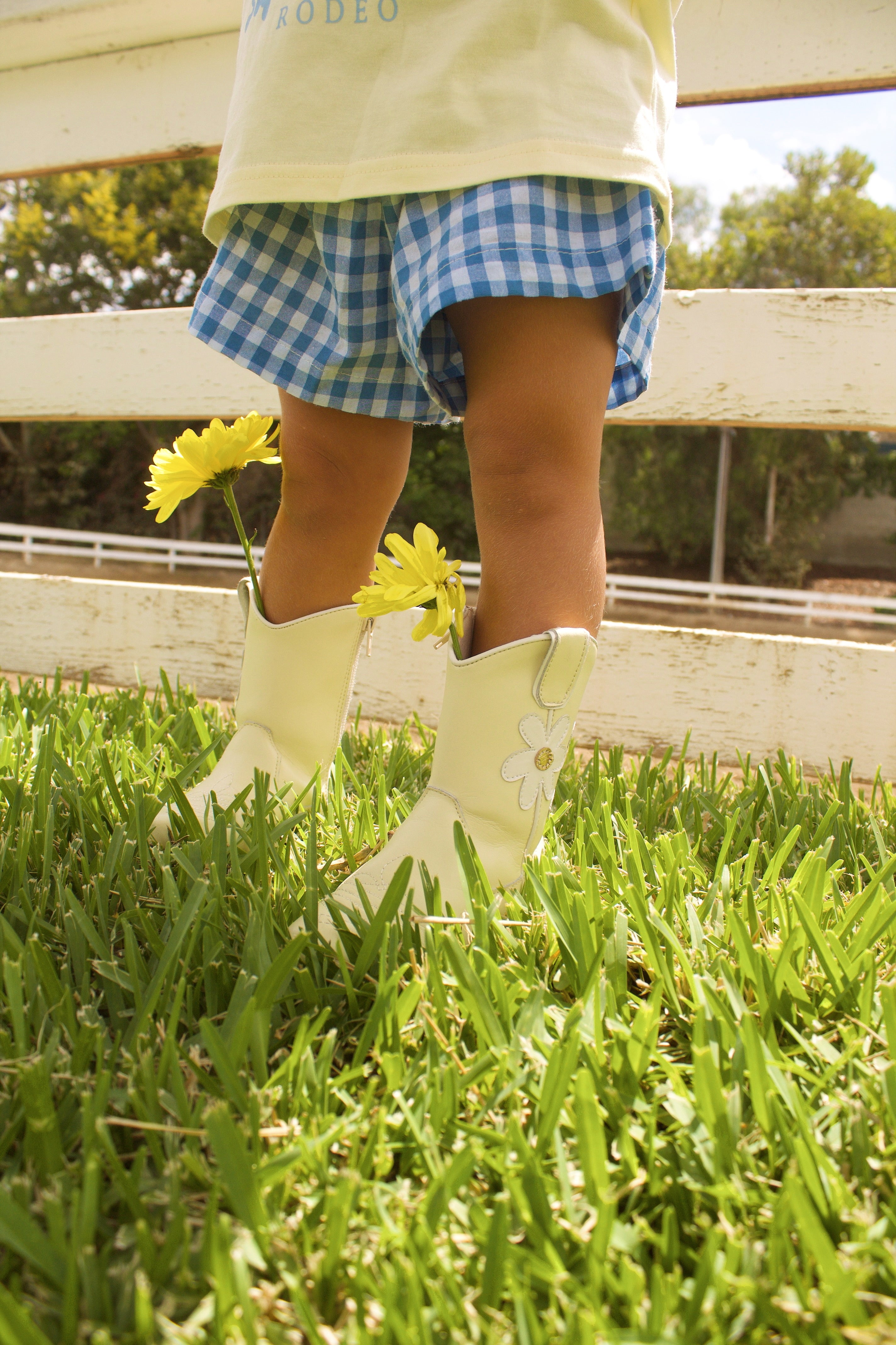 Baby blue gingham toddler girl boxer shorts style shorts