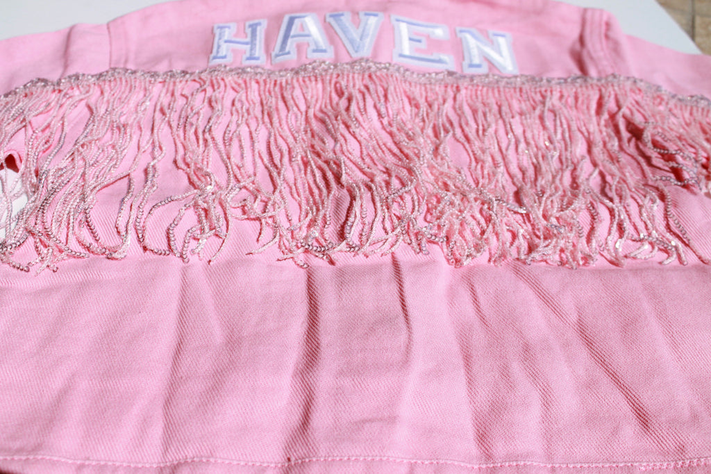 Custom Kids Fringe Jacket – Personalized Name Western Jacket for Toddlers & Kids
