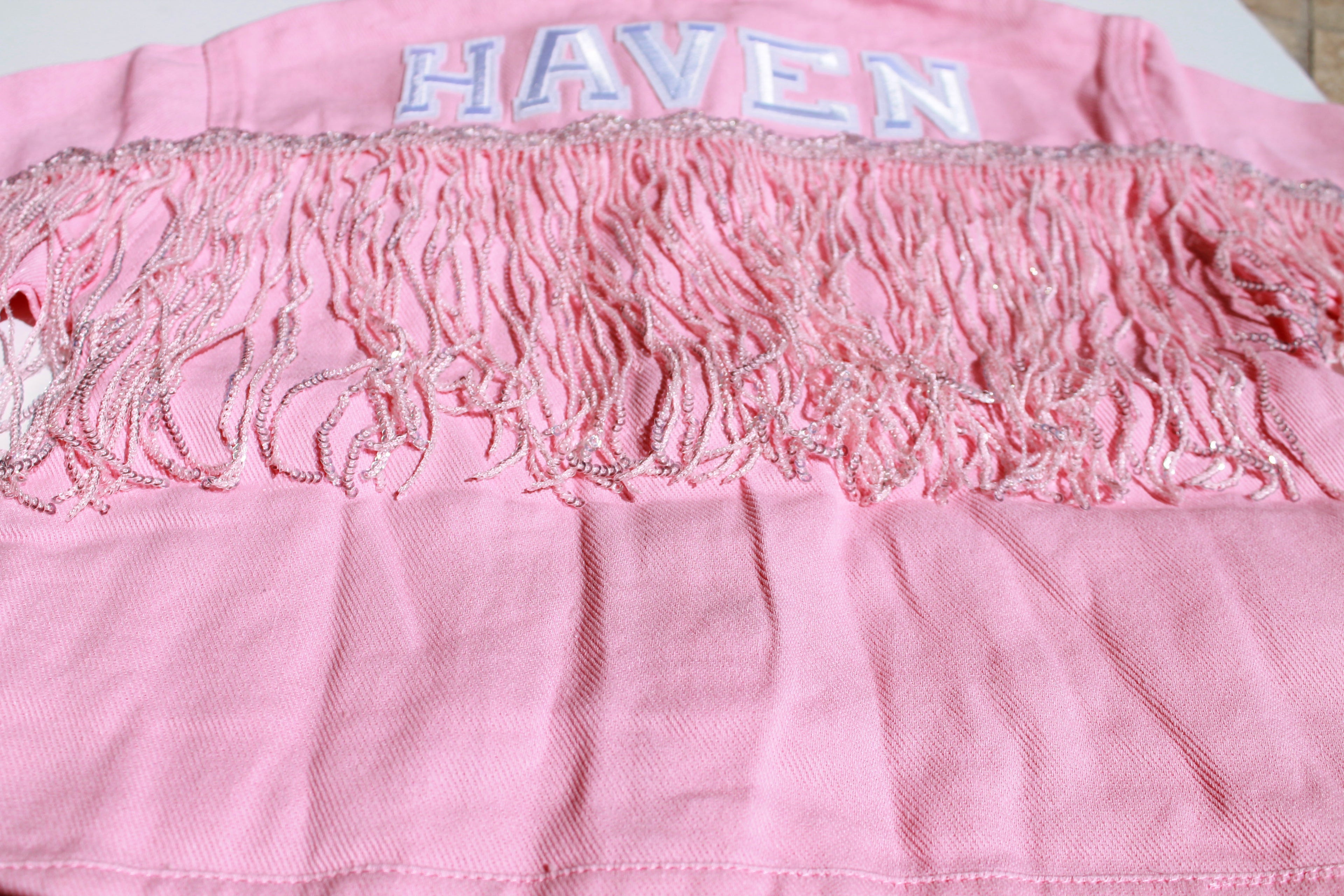 Custom Kids Fringe Jacket – Personalized Name Western Jacket for Toddlers & Kids