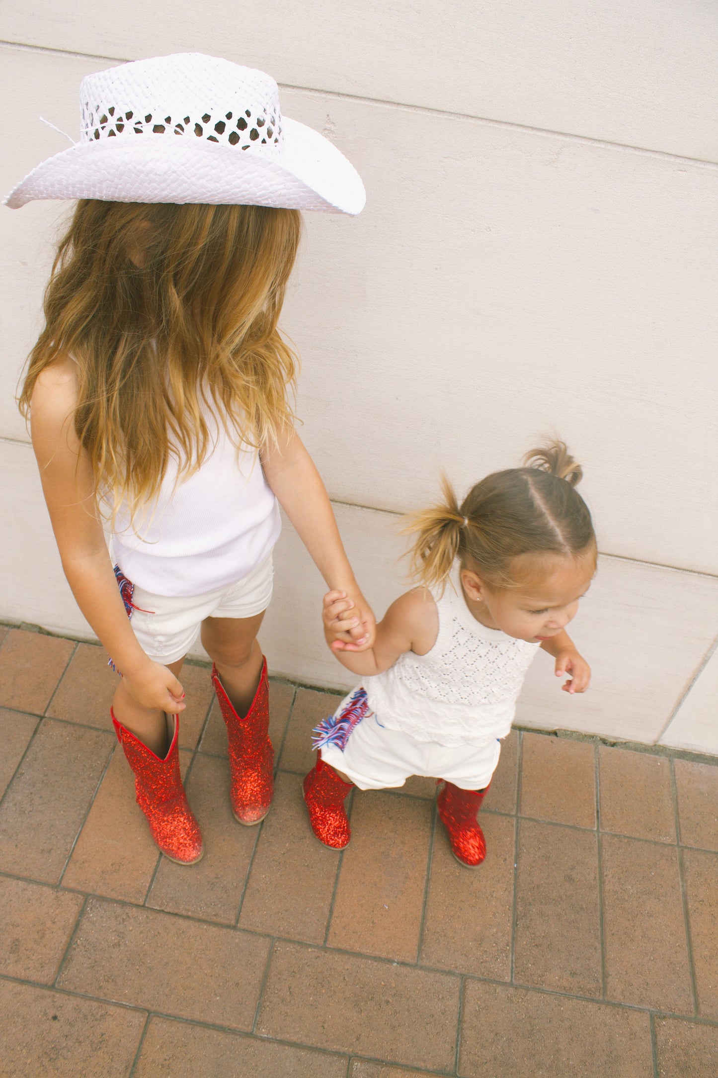 Firecracker fringe shorts