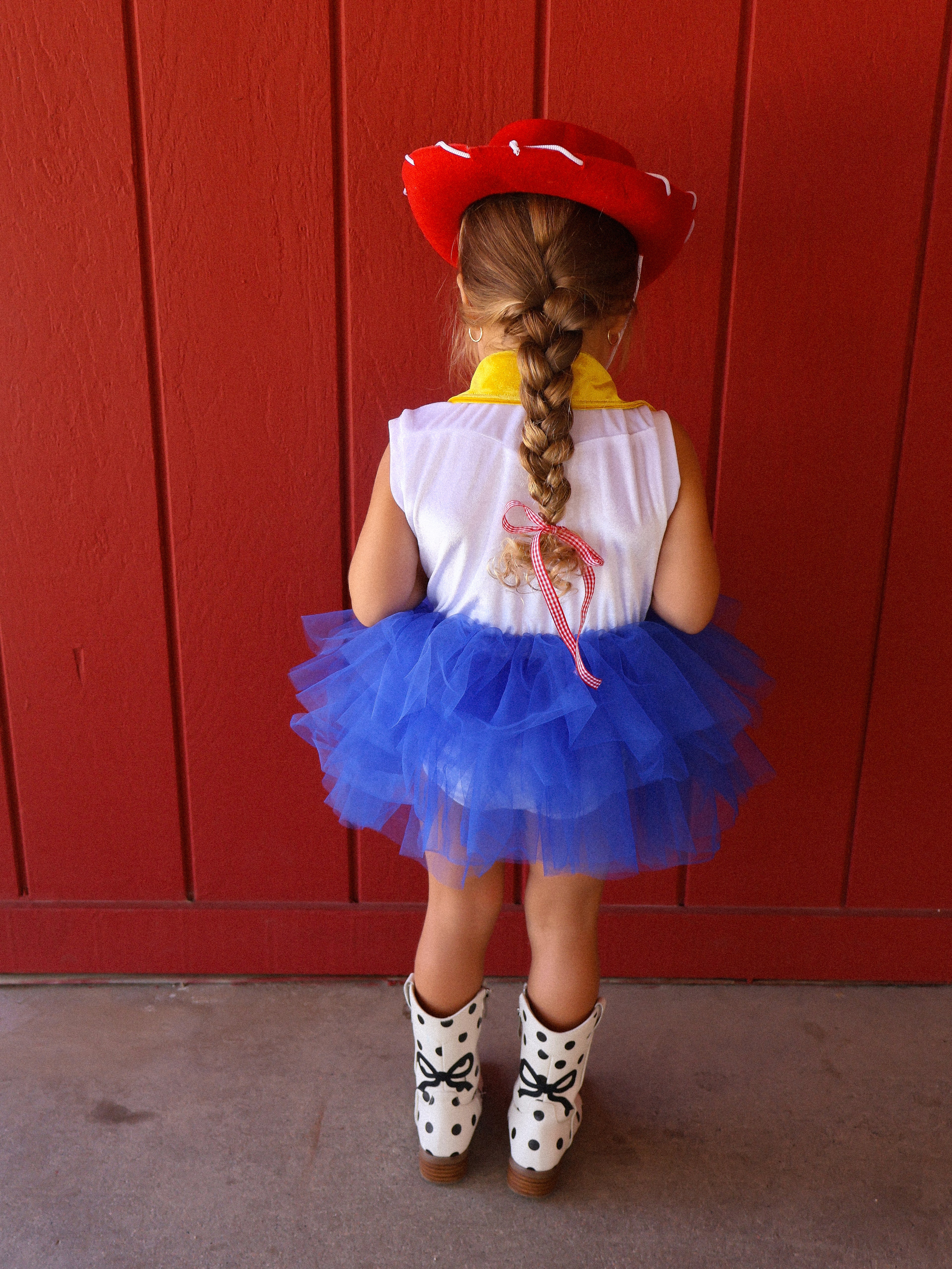 Cowgirl Jessie Inspired Tutu | Western Fringe Birthday Dress-Up Skirt | Girls Halloween Costume