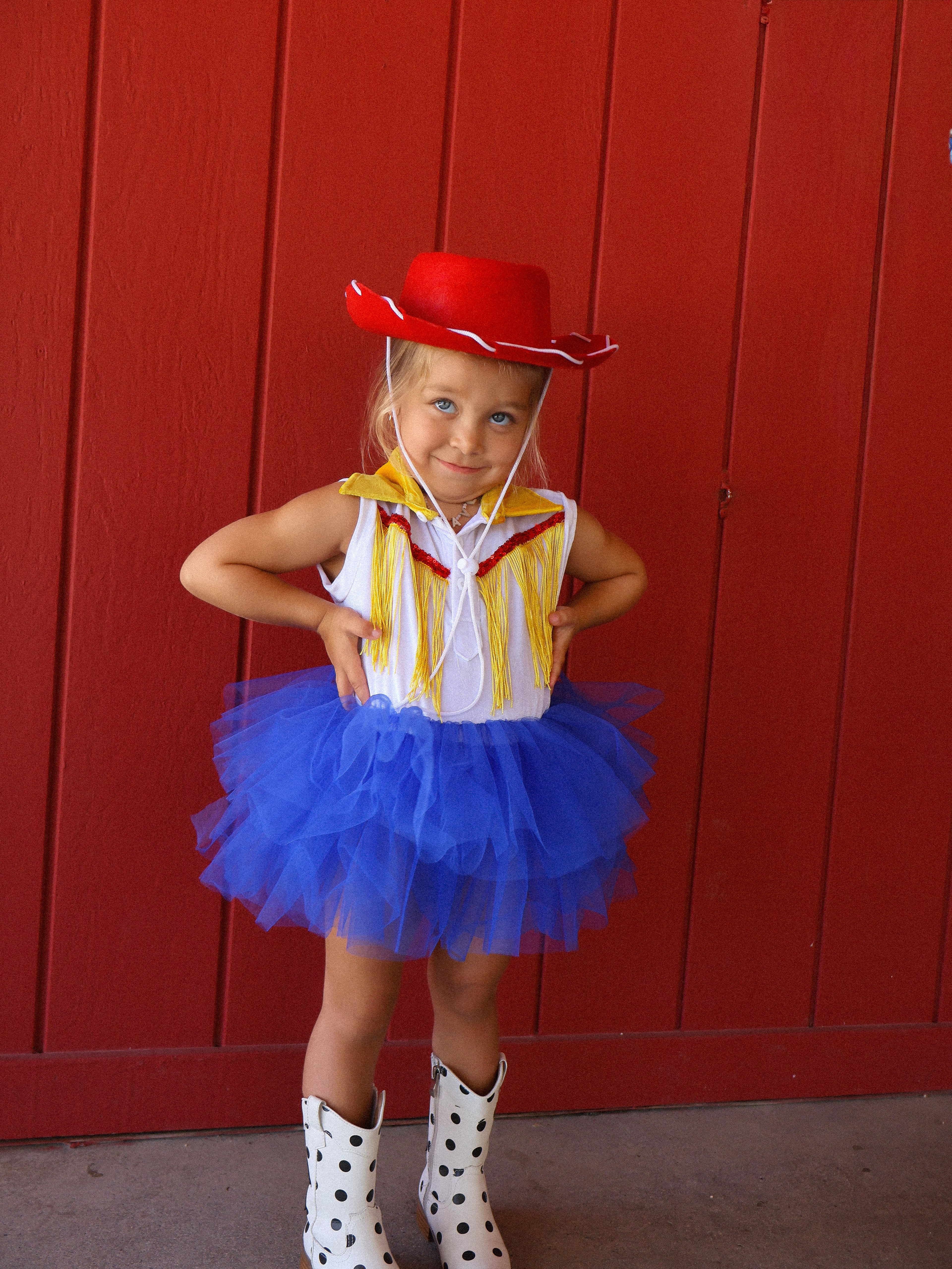 Cowgirl Jessie Inspired Tutu | Western Fringe Birthday Dress-Up Skirt | Girls Halloween Costume