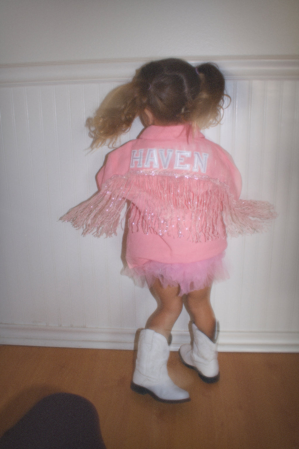 Custom Kids Fringe Jacket – Personalized Name Western Jacket for Toddlers & Kids
