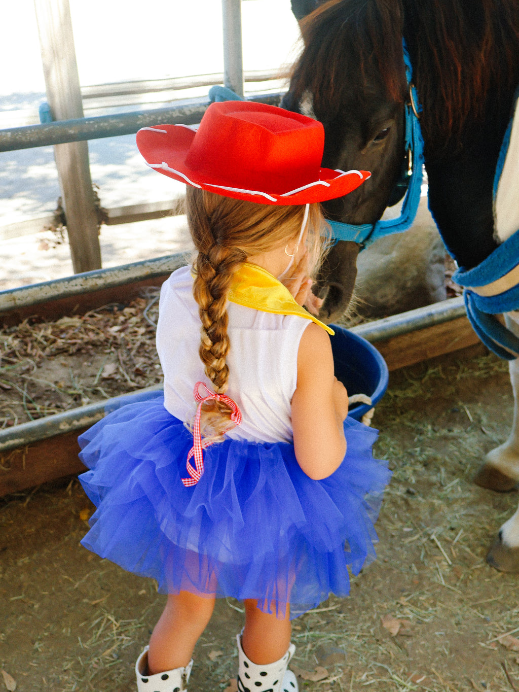 Cowgirl Jessie Inspired Tutu | Western Fringe Birthday Dress-Up Skirt | Girls Halloween Costume