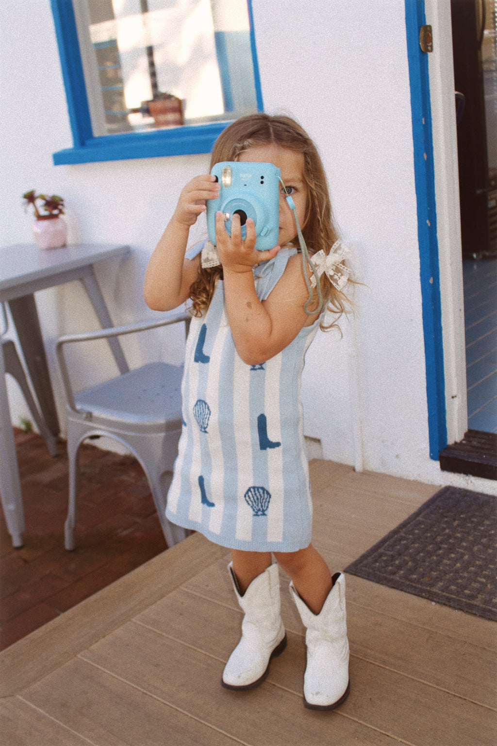 Coastal Cowgirl Dress – Western Summer Dress for Toddler & Girls | Beachy Cowgirl Outfit