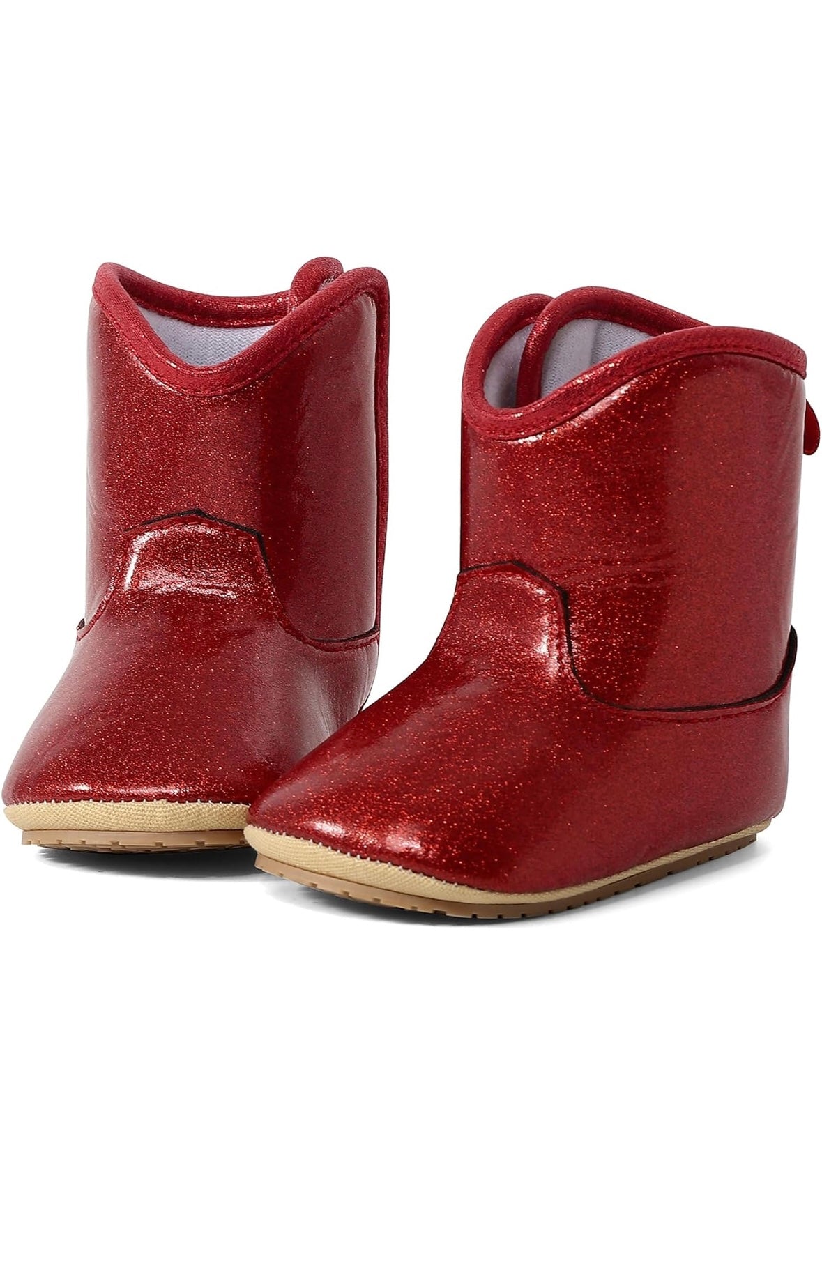 Glitter Baby Cowgirl Booties