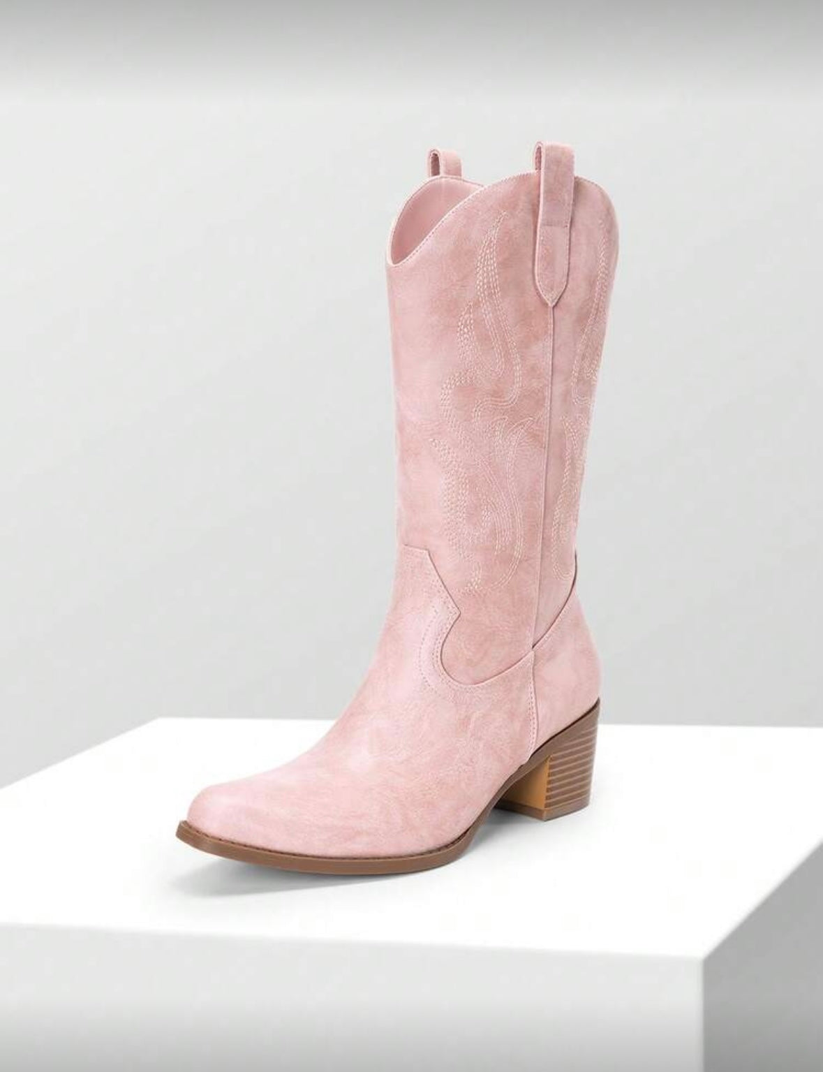 Women’s pink cowgirl boots | mommy and me matching