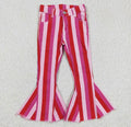 Pink Cactus bell bottoms