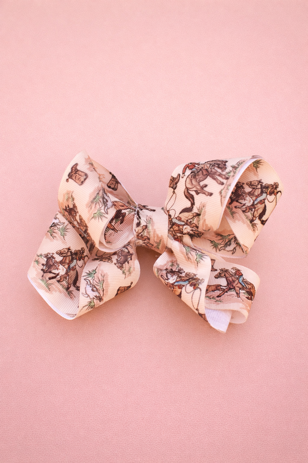 Cowboy Grossgrain Hairbow | Safe Haven